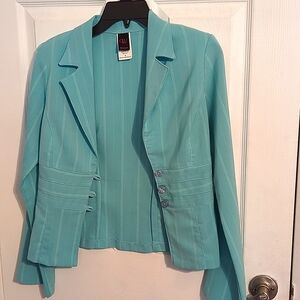Cute turquoise jacket